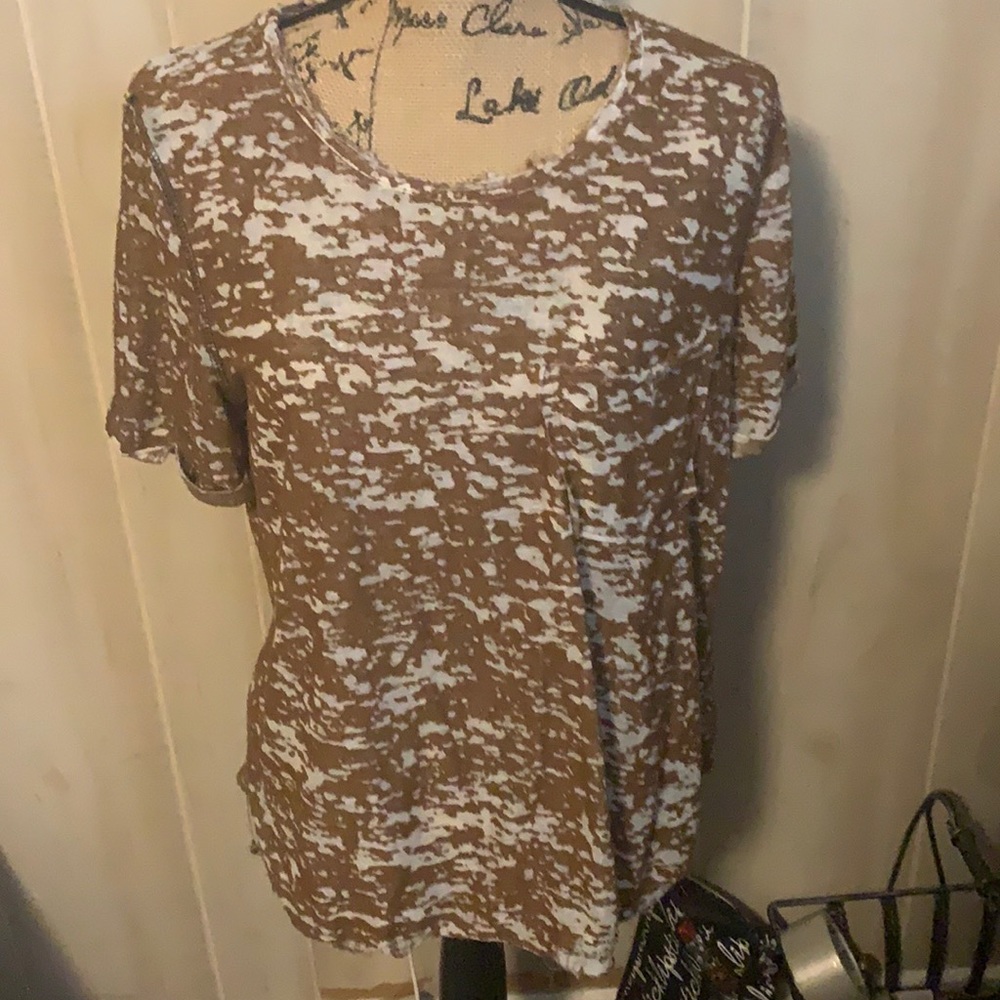Gilded intent blouse